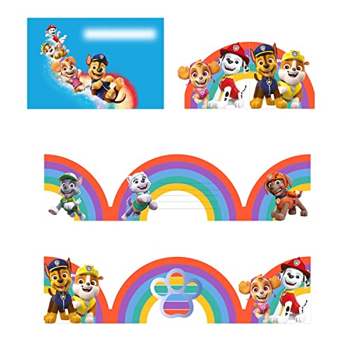 8Pk Paw Patrol Invitations von amscan