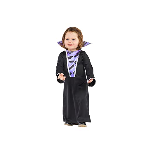 amscan 9914751 - Kleinkind Mädchen Vampirin Halloween Kostüm Alter 18-24 Monate von amscan