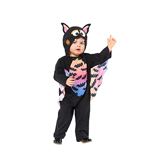 amscan 9914760 – Unisex-Kinder-Kostüm, kleine Fledermaus, Alter: 3-4 Jahre, Mehrfarbig amscan 9914760 – Unisex-Kinder-Kostüm, kleine Fledermaus, Alter: 3-4 Jahre, Mehrfarbig von amscan