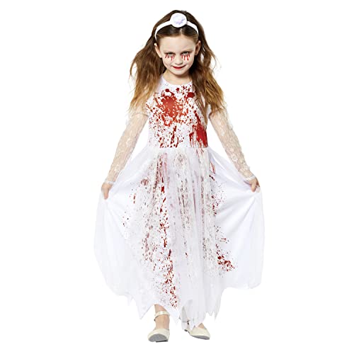 amscan 9914838 Kinder Mädchen Blutige Braut Halloween Kostüm Alter 4-6 Jahre amscan 9914838 Kinder Mädchen Blutige Braut Halloween Kostüm Alter 4-6 Jahre von amscan