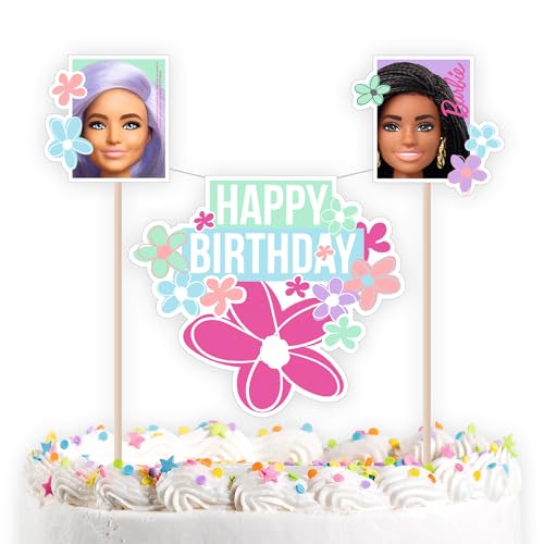 Barbie Sweet Life Cake Bunting von amscan