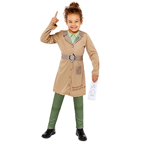 amscan 9916170 – Offizielles Lizenzprodukt von Roald Dahl Miss Trunchbull, Kinder-Kostüm, Alter: 8–10 Jahre amscan 9916170 – Offizielles Lizenzprodukt von Roald Dahl Miss Trunchbull, Kinder-Kostüm, Alter: 8–10 Jahre von amscan