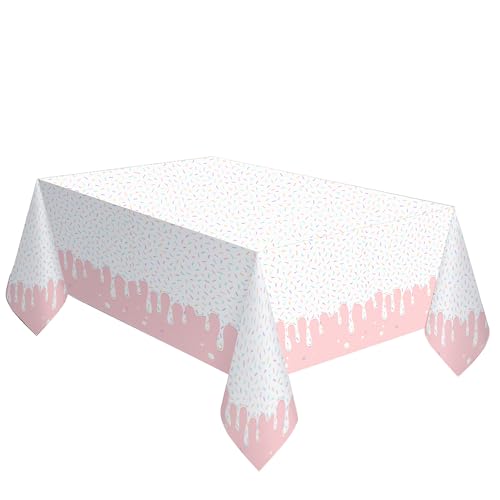amscan 9916945 - Geburtstagsparty-Tischdecke Crazy Cake aus Papier, 120 x 180 cm von amscan