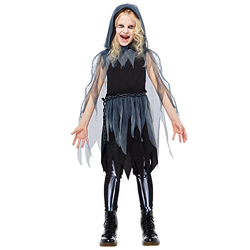 amscan 9917958 Mädchen Halloween Sensenmann Kostüm Multi, 10-12 Jahre amscan 9917958 Mädchen Halloween Sensenmann Kostüm Multi, 10-12 Jahre von amscan