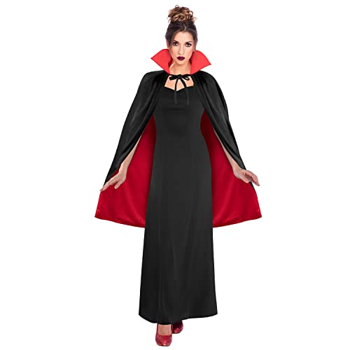 amscan 9918095 – Erwachsene Halloween Doppellagige, wendbare Kapuzenumhang mit Bindekragen amscan 9918095 – Erwachsene Halloween Doppellagige, wendbare Kapuzenumhang mit Bindekragen von amscan