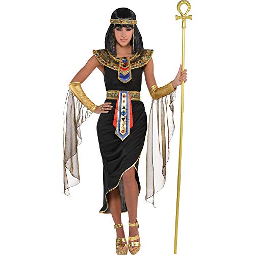 amscan 9918180 Ägyptische Königin Kostüm für Erwachsene Damen Kleidergröße 46-48 von amscan