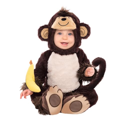 (PKT) (997538) Child Monkey Around Costume (6-12m) (PKT) (997538) Child Monkey Around Costume (6-12m) von amscan