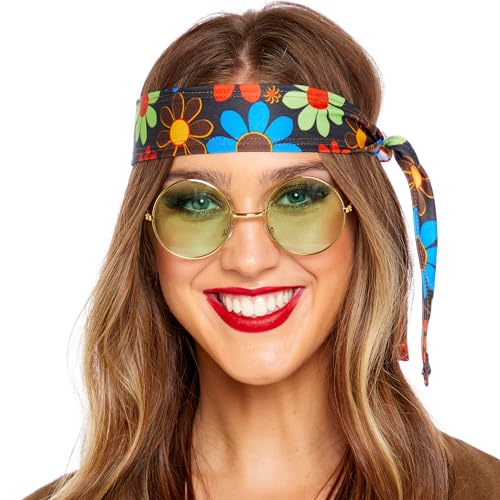 amscan Grüne Hippie-Brille von amscan