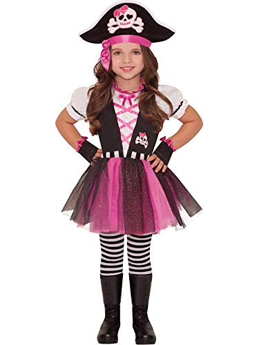 set high (PKT) (999697) Child Girls Dazzling Pirate Costume (4-6yr) set high (PKT) (999697) Child Girls Dazzling Pirate Costume (4-6yr) von amscan