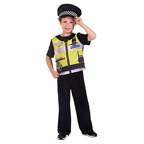 amscan Jungen 9910148 Dress Up, schwarz und gelb, 8-10 Jahre (3 Stück) von amscan