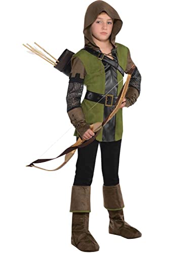 amscan 9901818 Kinder Jungen Prinz der Diebe Verkleidung Robin Hood Kostüm Outfit (Alter 6-8 Jahre) von amscan