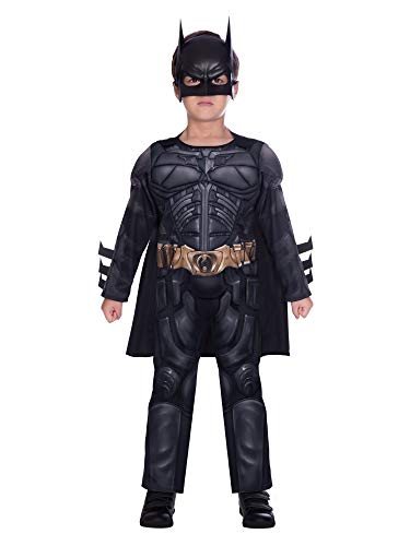von amscan Kind Jungen Dark Knight Batman Kostüm (Alter 4-6 Jahre) von amscan