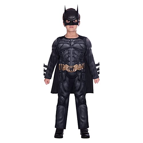 von amscan Kind Jungen Dark Knight Batman Kostüm (Alter 6-8 Jahre) von amscan