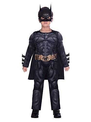 (PKT) (9906062) Classic Child Kids Warner Bros Dark Knight Batman Fancy Dress Costume (4-6 Yrs) (PKT) (9906062) Classic Child Kids Warner Bros Dark Knight Batman Fancy Dress Costume (4-6 Yrs) von amscan