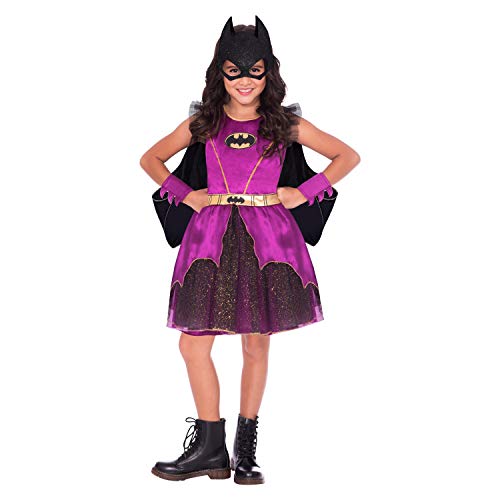 (PKT) (9906296) Child Girls Purple Batgirl Classic Costume (4-6yr) (PKT) (9906296) Child Girls Purple Batgirl Classic Costume (4-6yr) von amscan