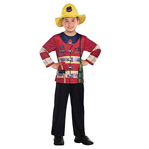amscan Kleding Brandweer 4-6 Jaar (8100624) von amscan