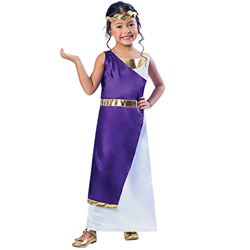 amscan LSL (CC- Stirnband) (PLL) (9000651) Kinder Mädchen Kostüm (7–8 Jahre) [Pre009] – Grp1a von amscan