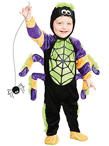 (PKT) (PDBSP06) Child Boys Little Spooky Spider Costume (18-24m) von amscan