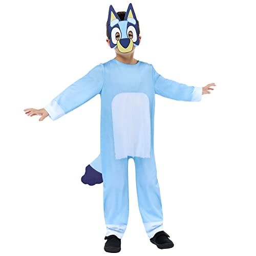amscan Unisex-Kinder-Kostüm, 6-8 Jahre, blau, Größe 39-42 von amscan
