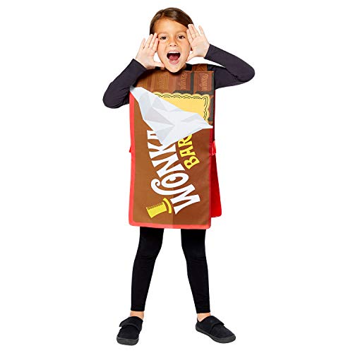 Amscan - Kinderkostüm Wonka Schokolade aus Charlie und die Schokoladenfabrik, Überwurf, Willy Wonka, Motto-Party, Karneval von amscan