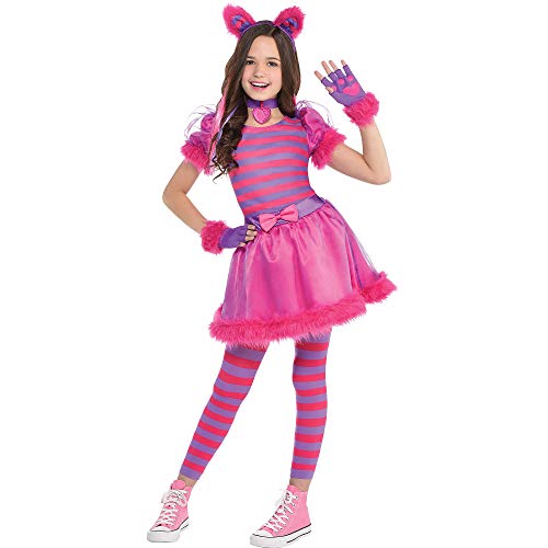 set high (PKT) (847245) Child Girls NEW Cheshire Cat Costume (8-10yr) - Grp1 > Brand: amscan von amscan