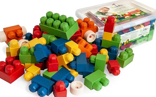 anbac Toys - Antibakterielle Bausteine für Kinder, Steine 95-teilig, Multi Color anbac Toys - Antibakterielle Bausteine für Kinder, Steine 95-teilig, Multi Color von anbac Toys