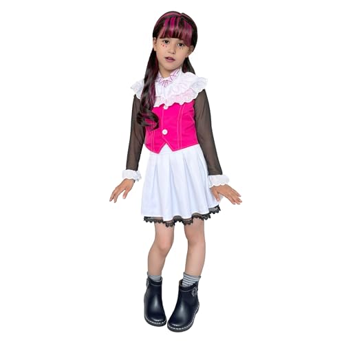 Anime Monster Kostüm mit Top Weste Rock Halloween Kostüm Fancy Party Vampir Outfit Set Anime Monster Kostüm mit Top Weste Rock Halloween Kostüm Fancy Party Vampir Outfit Set von animacoser