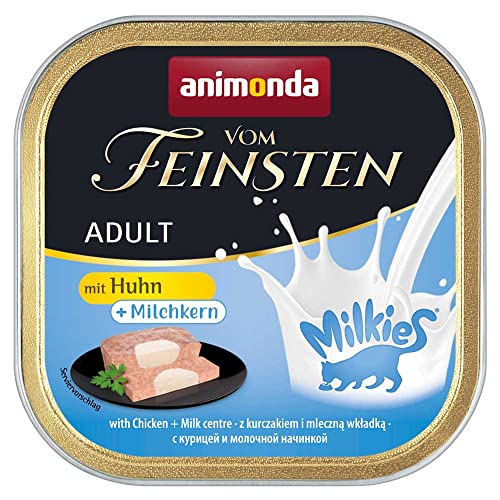 Animonda Vom Feinsten Adult Milkies Huhn Plus Milchkern 100g (Menge: 32 je Bestelleinheit) von animonda Vom Feinsten