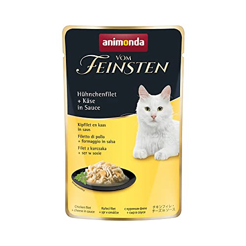 Animonda Vom Feinsten Adult Pouch, Hühnchenfilet+Käse von animonda Vom Feinsten
