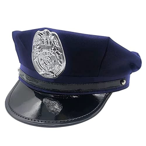 anso Sexy Polizei-Kostüm für Damen, Polizei, Uniform, Versuchung, Party, Cosplay, Outfit, Hut (marineblau) von anso