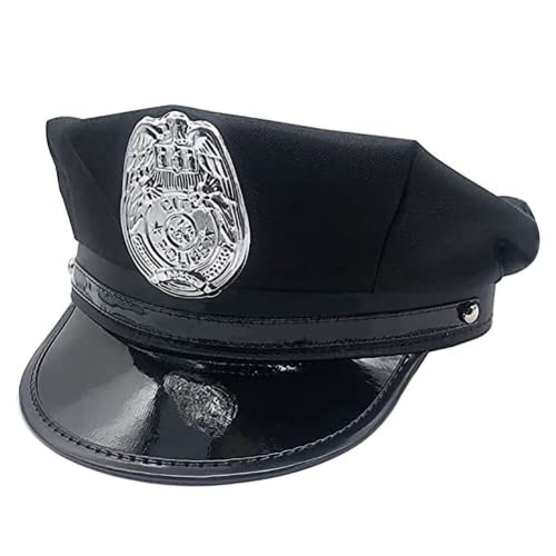 anso Sexy Polizei-Kostüm für Damen, Polizei, Uniform, Versuchung, Party, Cosplay, Outfit, Hut (schwarz) von anso