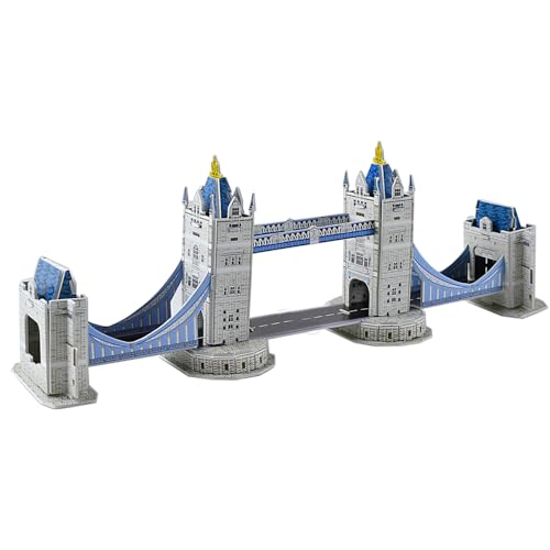 3D Puzzle Towers Bridges Modellbau,36 Teile 3D Puzzel Kreativer DIY Bausatz,Model Craft Architecture, Building Set für Kinder von 3+ Jahren 3D Puzzle Towers Bridges Modellbau,36 Teile 3D Puzzel Kreativer DIY Bausatz,Model Craft Architecture, Building Set für Kinder von 3+ Jahren von anyìshwu
