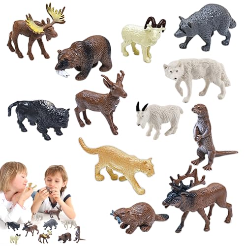 12 Stück Waldtiere Figuren Spielzeug, Tiere Set, Woodland Tiere Figuren, Waldtiere Geburtstag Deko, für Wald-Themen-Kuchenaufsätze, Kuchen Topper Cupcake Toppers für ab 3 Jahren Kinder 12 Stück Waldtiere Figuren Spielzeug, Tiere Set, Woodland Tiere Figuren, Waldtiere Geburtstag Deko, für Wald-Themen-Kuchenaufsätze, Kuchen Topper Cupcake Toppers für ab 3 Jahren Kinder von anyìshwu