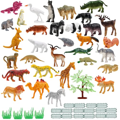 tierfiguren Set,kleine Tiere Figuren,Tiere Spielzeug,Safari Tiere Figuren,53 stück Bauernhof Tiere, zootiere partyzubehör für Kinder Jungen mädchen ab 3 Jahre tierfiguren Set,kleine Tiere Figuren,Tiere Spielzeug,Safari Tiere Figuren,53 stück Bauernhof Tiere, zootiere partyzubehör für Kinder Jungen mädchen ab 3 Jahre von anyìshwu