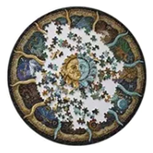 1000 PCS Kids Jigsaw Rätsel Runde Form Schöne Muster Koordinationstraining Bildungsspielzeug von aqxreight