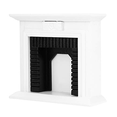 112 Dollhouse Miniatur -Holzkamin für Wohnzimmerdekoration 112 Dollhouse Miniatur -Holzkamin für Wohnzimmerdekoration von aqxreight