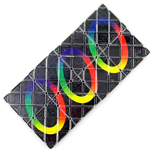 8 Panels Falten -Puzzle -Würfel Twisty Magico Professional Spielzeug. Das. Der. Macht. Struktur. für. Geschenke. Und. 8 Panels Falten Puzzle Cubescube (schwarz A) von aqxreight