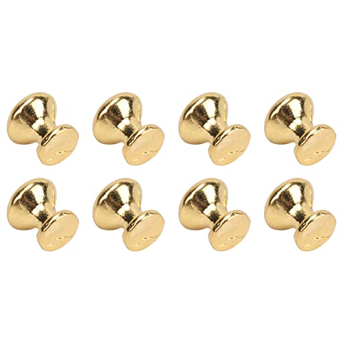 8pcs 1:12 Skala Miniatur Runde Kopfzuggriff Metall Einfacher Puppenhaus -Türgriff Knöpfe Gold 8pcs 1:12 Skala Miniatur Runde Kopfzuggriff Metall Einfacher Puppenhaus -Türgriff Knöpfe Gold von aqxreight