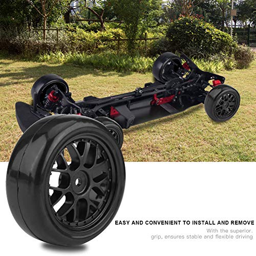 Hochleistungs-Gummireifen mit Innerem Schwamm für 1/10 RC On-Road-Autos (#1) von aqxreight