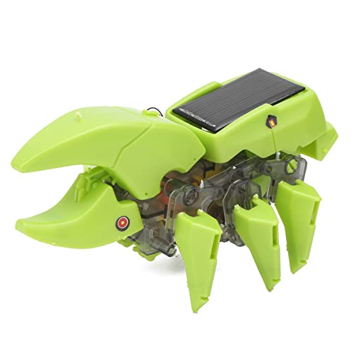 Solar Roboter Building Kit für, das Bildungsspielzeug Zum Lernen von Solarenergiekonzepten Eingeht (Green) von aqxreight