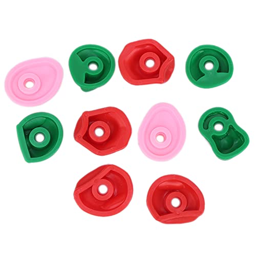 aqxreight 10pcs Mehrfarbige Große Klettern Hält für Felswandgröße Im Freien Ideal für Fähigkeiten (Kleine 10 Packungen) von aqxreight