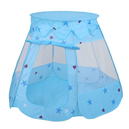 aqxreight 1pcs Tragbare Faltbare Faltbare Outdoor- und Indoor -G Spielen Zelt Spielzeugspielzeuggeschenk Zeltspiel Zelt Outdoor Indoor Spielen (Blaues Spielhaus) von aqxreight