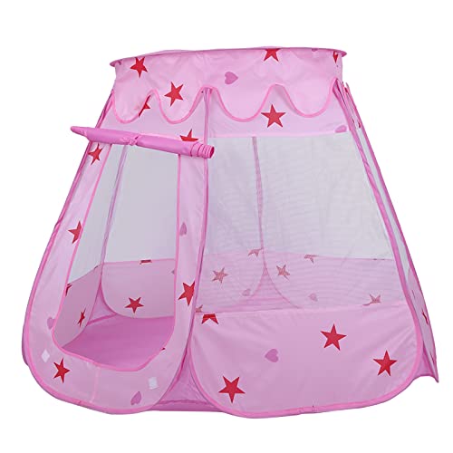 aqxreight 1pcs Tragbare Faltbare Faltbare Outdoor- und Indoor -G Spielen Zelt Spielzeugspielzeuggeschenk Zeltspiel Zelt Outdoor Indoor Spielen (Pink Game House) von aqxreight