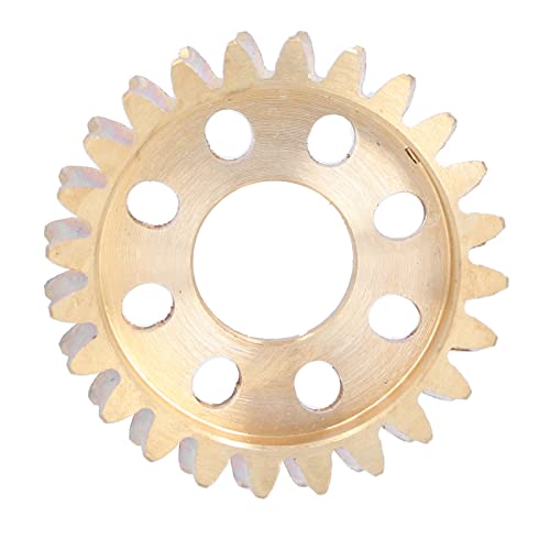 aqxreight 24 Zahnmessing Zahnrad 1.5 Modul 14mm Mittelloch für Motorantriebssysteme von aqxreight