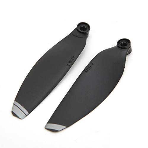 aqxreight 2Pair RC Drohne 4726f Propeller Ersatzgeräuschreduzierung für Gold und Schwarz (Weiße Kante) von aqxreight
