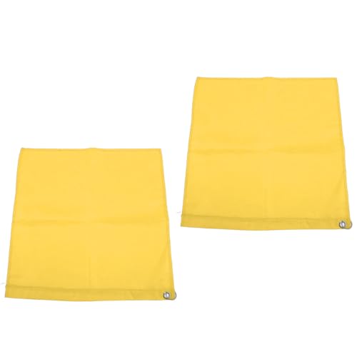 aqxreight 2pcs Horse Training Flag Abrieb Tragbare Reitreiter Nylon Trainingsflaggen für Aktivität Unterhaltung Green in der Freizeit Ist C Horse Training Flagequestrian Flaghorse (Yellow) von aqxreight
