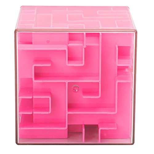 aqxreight 3D -Puzzle -Labyrinth Gehirnspiel Lustiges Bildungsspielzeug für Zum Steigern und Kreativität (PINK) von aqxreight
