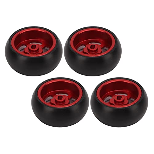 aqxreight 4 Stück RC-Drift-Reifen, Hohe Abriebfestigkeit, Starke Dämpfung, Einfache Installation, RC-Car-Reifen für 1/28 RC-Car, Gold-BedingungenEntworfenes Glättendes RC-Car Liefert von aqxreight