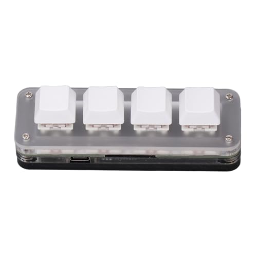 aqxreight 4 Taste Mechanische Tastatur Red Switch RGB Gaming -Tastatur Industrial Controller mit Anpassbaren Funktionen aqxreight 4 Taste Mechanische Tastatur Red Switch RGB Gaming -Tastatur Industrial Controller mit Anpassbaren Funktionen von aqxreight