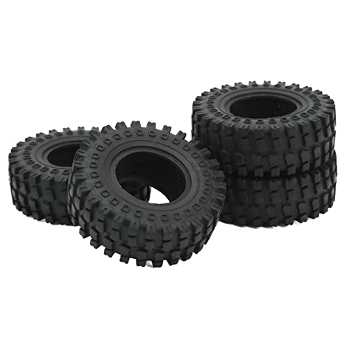 aqxreight 4PCS RC Tire 1.25 I Rubber Tires RC Accessories for AXIAL 1/24 SCX24 for FMS 1/24 FCX24 aqxreight 4PCS RC Tire 1.25 I Rubber Tires RC Accessories for AXIAL 1/24 SCX24 for FMS 1/24 FCX24 von aqxreight
